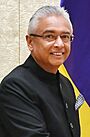 The Prime Minister, Shri Narendra Modi meeting the Prime Minister of the Republic of Mauritius, Mr. Pravind Kumar Jugnauth, in New Delhi on December 06, 2019 (1) (cropped).jpg