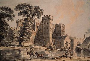 The West Gate, Cardiff, by Paul Sandby
