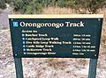 Trailhead Sign for Orongorongo Track