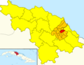Villa Clara Map - San Antonio de las Vueltas (Camajuaní)