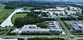 Vue aérienne du campus de l'Ecole polytechnique et de ses partenaires, le 26 juin 2013 001