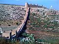 Wall of the Alcazaba of Almeria