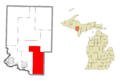 Waucedah Township, MI location 2020
