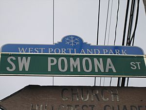 West Portland Park SW Pomona St