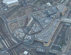 Westfield Stratford City from the air