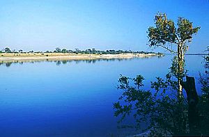 Zambezi River near Zambezi Town