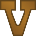 "V" device, brass