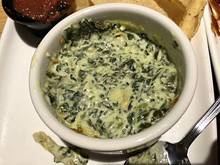 2019-03-20 20 20 34 A bowl of spinach-artichoke dip at the Applebee's in Fair Lakes, Fairfax County, Virginia