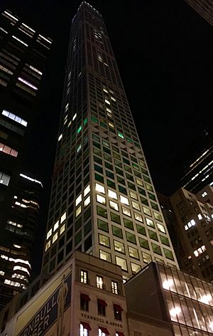 432 Park Avenue Viewed at Night