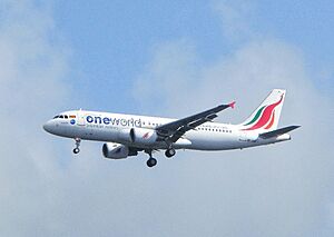 4R-ABO Sri Lankan Airlines A320-214 in Oneworld Livery