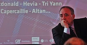 Alex Salmond conference at the Festival Interceltique Lorient 2017 - 7825