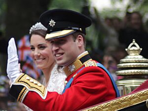 All smiles Wedding of Prince William of Wales and Kate Middleton