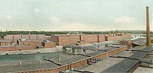 Amoskeag Manufacturing Co., Panorama Downriver