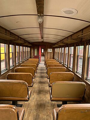 Chama Train Interior