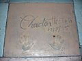 Charlton Heston (handprints in cement)