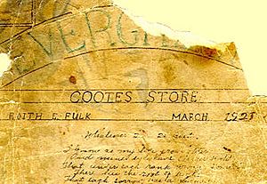 Cootes Evergreen Magazine 1921