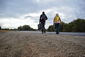 Corps completes new paved setback levee in West Sacramento (14963245344)