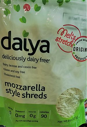 Daiya - dairy, lactose, and casein free