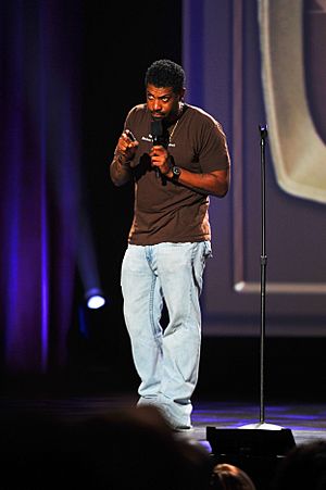 Deon Cole performing at Chocolate Sundaes Comedy Show, 2011 (8385567222)