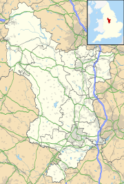 Peak Forest Tramway is located in Derbyshire