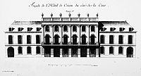 Design by Germain Boffrand for the Hôtel de Craon in Nancy