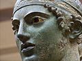 Detail of the Charioteer, Delphi (4691931414)