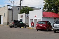The post office in Dewberry