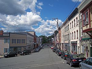 View south along Main Street
