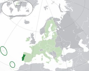 EU-Portugal with islands circled.svg