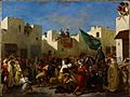 Eugène Delacroix - The Fanatics of Tangier - WGA06195