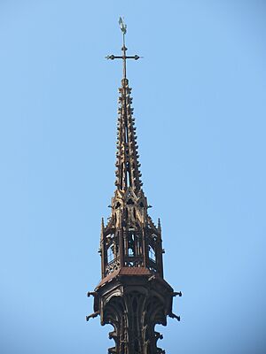 Flèche de la cathédrale Notre-Dame de Rouen 01