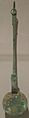 Flat spoon from China, Han dynasty, bronze, Honolulu Museum of Art