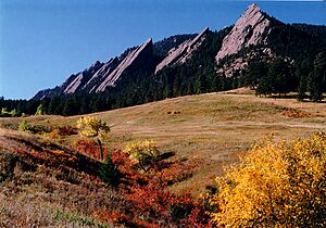 Flatirons in the Fall
