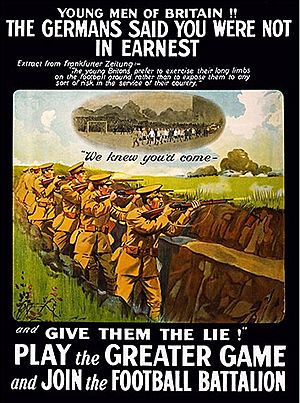 Football Battalion Poster