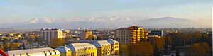 Gəncənin görünüşü View the city of Ganja Azerbaijan