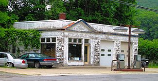 Gas Station at Bridge and Island Streets, Bellows Falls, Vermont.jpg