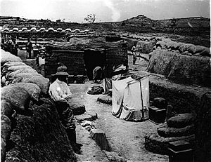 German trenches in Garua