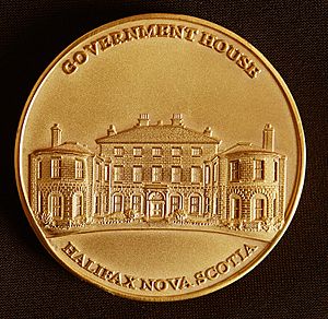 Gold Medal of Government House Halifax