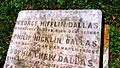 Grave marker of US Vice President George Mifflin Dallas