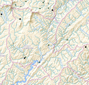 HUC 031300010304 - Flat Creek-Chattahoochee Riverf