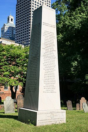 Hartford Founders Monument