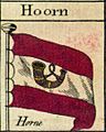 Hoorn flag - Bowles's naval flags of the world, 1783
