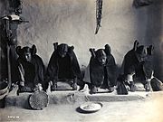 Hopi mealing trough