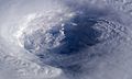 Hurricane Isabel eye from ISS (edit 1)