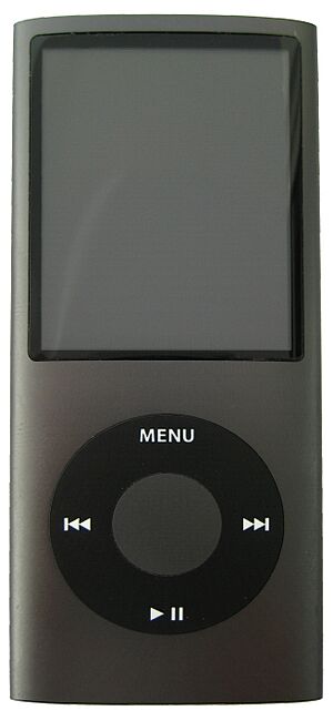 IPod Nano 4G black crop