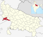 India Uttar Pradesh districts 2012 Agra.svg