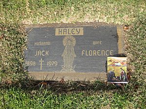 Jack & Florence Haley's grave