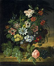 James Sillett - Flowers and Fruit
