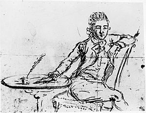 John Andre self portrait 1780-10-01