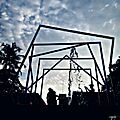 Lagoon Front Silhouette